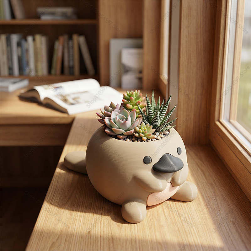 Plant Parent Pot - وعاء نباتات عصارية بتصميم طائر الماء