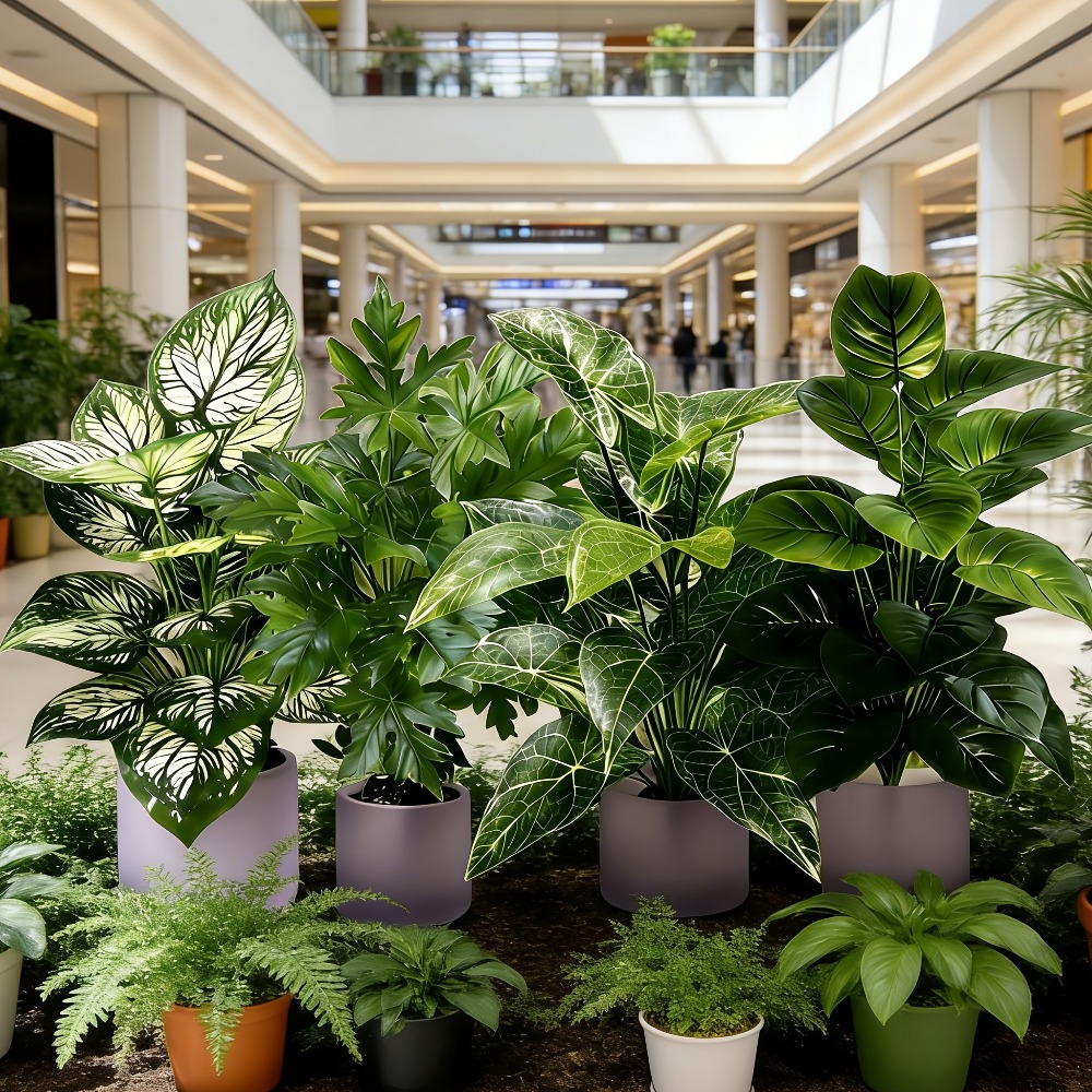 4 قطع نباتات اصطناعية بـ 48 ور - مراجعة Fiddle Leaf Fig وسعره