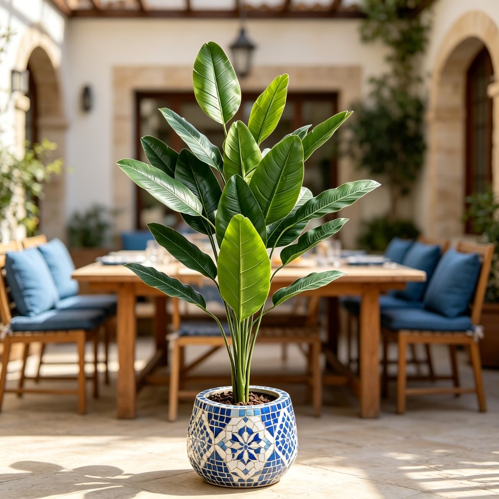 شجرة موز صناعية عملاقة بطول 10 - مراجعة Fiddle Leaf Fig وسعره