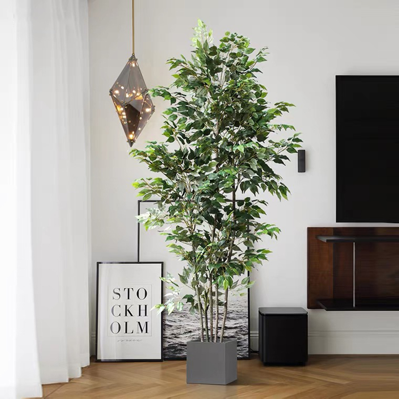 شجرة اللبخ الاصطناعية مقاس 70  - مراجعة Fiddle Leaf Fig وسعره