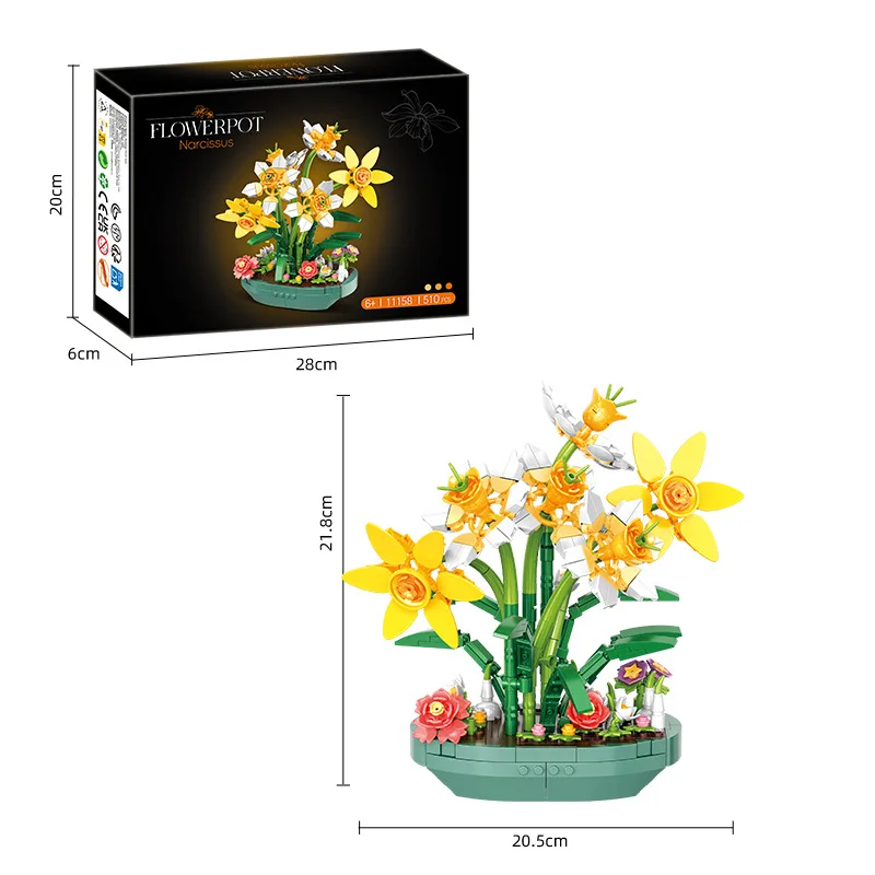 نبات زهرة النرجس المحفوظ في وع - مراجعة Plant Parent Pot وسعره