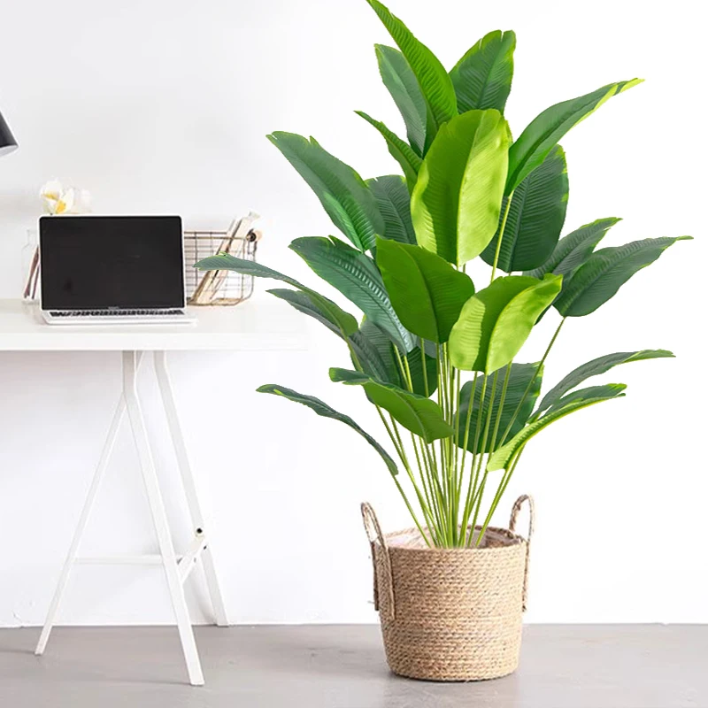 نبات اصطناعي واحد، شجرة نخيل ا - مراجعة Fiddle Leaf Fig وسعره