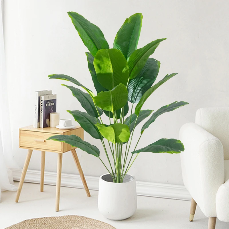 نبات اصطناعي واحد، شجرة نخيل ا - مراجعة Fiddle Leaf Fig وسعره