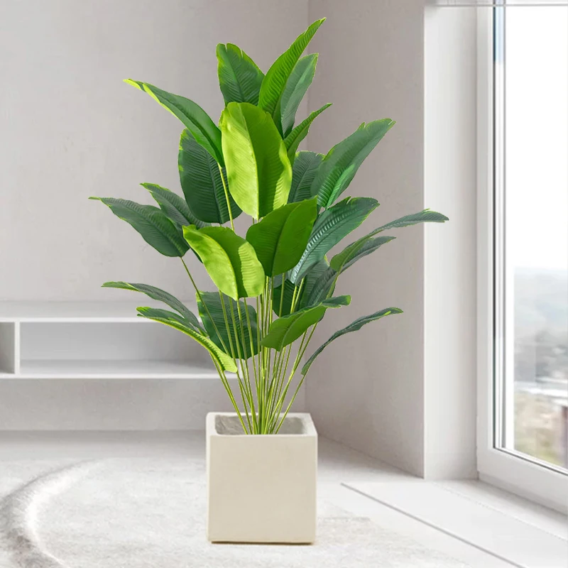 نبات اصطناعي واحد، شجرة نخيل ا - مراجعة Fiddle Leaf Fig وسعره